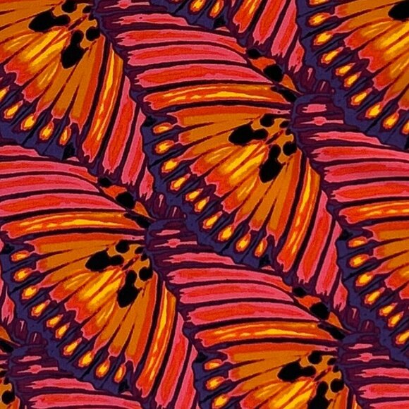 Jantzen SZ L Tropical Print Tummy Control Swimsuit Butterflies 80s Beach Swim 90 - Picture 7 of 8